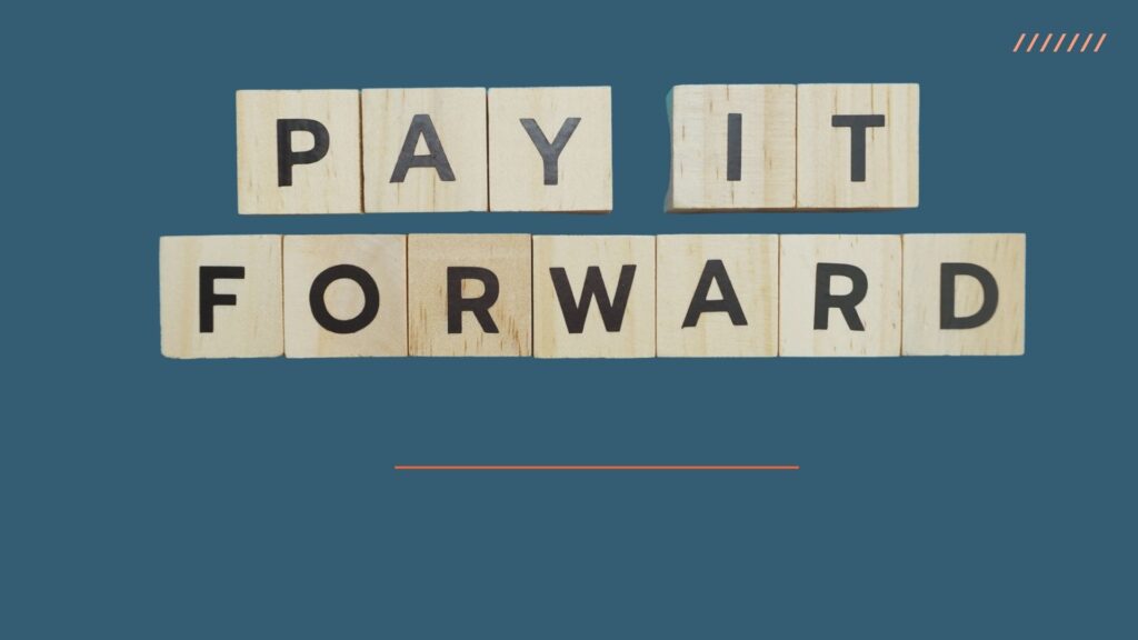 Pay it forward letters
